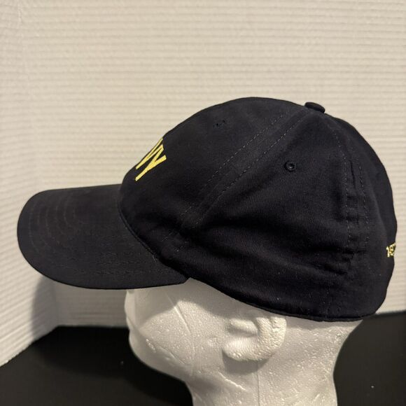 Go Navy Recruiting Cap Hat Blue Stretch Fit Embroidery Military Made In USA - Picture 4 of 7